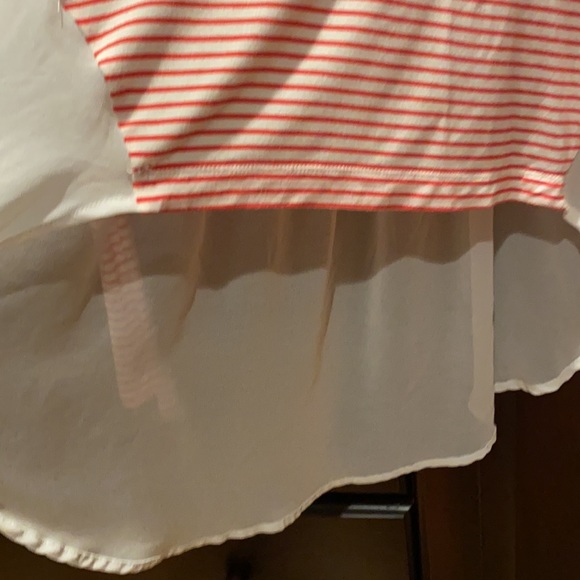 Cotton and sheer top - Picture 3 of 3